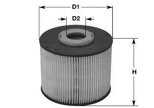 Фільтр паливний 2.0HDi/TDCi Scudo/Expert 11-/308-407 09-/C4/C5 09-/Focus 11- CLEAN FILTERS MG1666