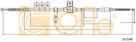 Трос COFLE 105340 (фото 1)