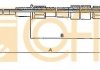 Трос стояночного тормоза COFLE 10.740 (фото 1)