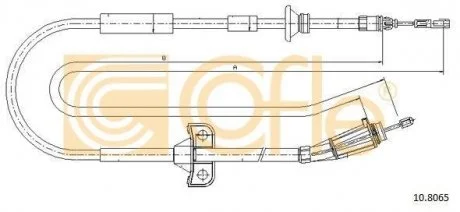 Linka ham.r. S60 COFLE 10.8065