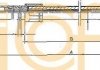 Трос ручного тормоза перед. DB(W123)200-300TD(76-85)L 174 10.941