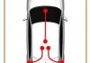 Трос ручного гальма (до колодок) Mercedes Sprinter COFLE 10.9873 (фото 2)
