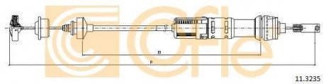 Трос зчеплення COFLE 113235