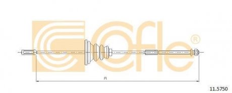 Автозапчасть COFLE 115750
