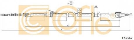 Трос COFLE 172567 (фото 1)
