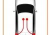 Трос ручного гальма Seat Ibiza II (6K1) 93-/VW Caddy III (2KA, 2KH) 04- 19.105E