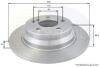 Тормозной диск COMLINE ADC1625 (фото 1)
