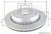 Тормозной диск COMLINE ADC1649V (фото 1)