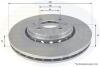 Тормозной диск COMLINE ADC2720V (фото 1)