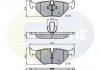 Комплект тормозных колодок, дисковый тормоз CBP01011