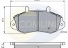 Комплект тормозных колодок, дисковый тормоз CBP01021