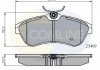 Комплект тормозных колодок, дисковый тормоз CBP01146