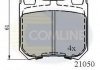 Комплект гальмівних колодок, дискове гальмо CBP0741