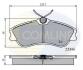 Комплект тормозных колодок, дисковый тормоз COMLINE CBP0892 (фото 1)