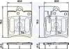 Комплект тормозных колодок, дисковый тормоз COMLINE CBP0915 (фото 1)