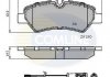 Комплект тормозных колодок, дисковый тормоз CBP21556