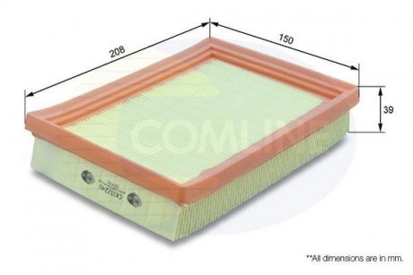 Повітряний фільтр COMLINE CKI12240