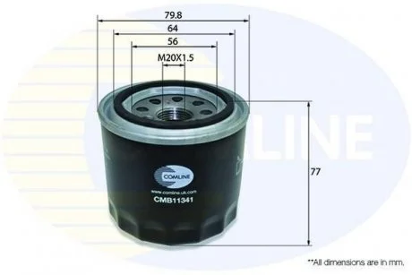 Масляний фільтр COMLINE CMB11341