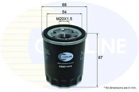 Масляний фільтр COMLINE CMZ11414