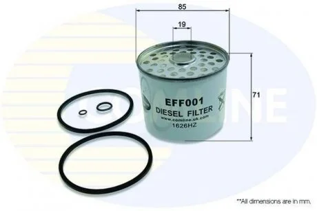 Паливний фільтр COMLINE EFF001
