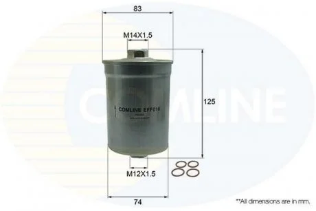 Паливний фільтр COMLINE EFF016