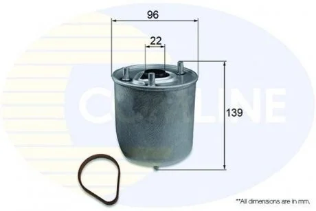 Паливний фільтр COMLINE EFF246