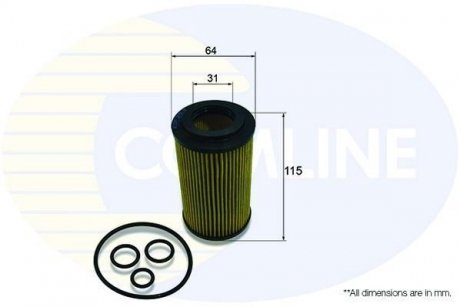 Масляний фільтр COMLINE EOF253 (фото 1)
