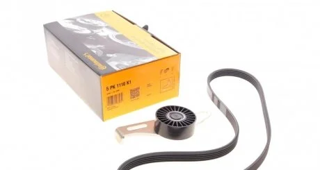 Комплект ременя генератора Contitech 5PK1110K1