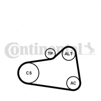 Автозапчасть Contitech 6PK905EXTRAWP1