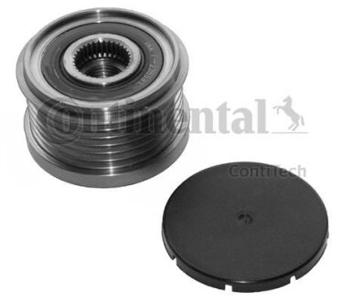 Шків генератора CITROEN BERLINGO, BERLINGO MULTISPACE, BERLINGO/MINIVAN, C1 II, C2, C2 ENTERPRISE, C3 I, C3 II, C3 PICASSO, C3 PLURIEL, C4, C4 AIRCROSS, C4 GRAND PICASSO I 1.0-2.2D 02.96- Contitech AP9019