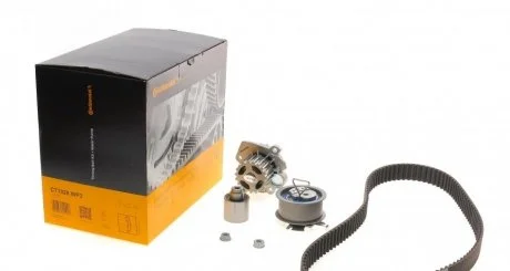 Ременной комплект ГРМ с помпой Contitech CT1028WP3