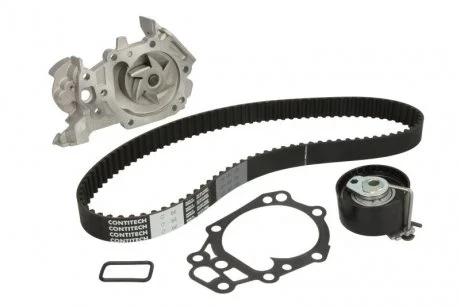 Комплект ГРМ, пас+ролик+помпа Contitech CT1045WP1