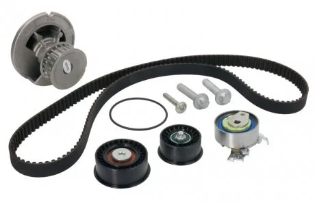 Комплект ГРМ, пас+ролик+помпа Contitech CT975WP2