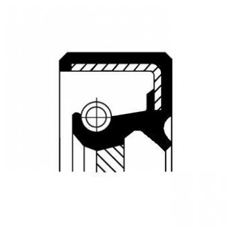 Сальник кулачкового валу, Кільце ущільнювача, розподільний вал. CORTECO 19026732B (фото 1)