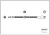 Шланг гальмівний 19032981