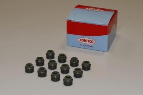 Комплект сальников клапана (8x12/15,2x9,5) CORTECO 19036042 (фото 1)