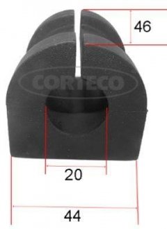 Tuleja stab. T. OUTLANDER 2.2 DI-D 06-12 CORTECO 49363595