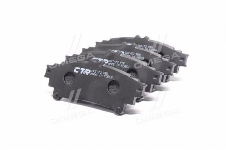 Колодки гальм TOYOTA RX350, RX450H 10 - задн. CTR CKT-72