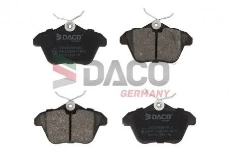 Колодки гальмівні DACO 320106