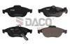 Колодки гальмівні (передні) Alfa Romeo 145/146/156/GT/GTV/Spider/Fiat Bravo 95-05 DACO 320108 (фото 1)
