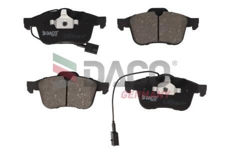 Колодки гальмівні (передні) Alfa Romeo Giulietta 10-20 DACO 320111