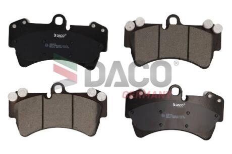Колодки гальмівні (передні) Audi Q7/ Porsche Cayenne/VW Touareg 02-10 (Brembo) DACO 320225