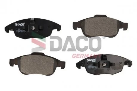 Колодки гальмівні дискові пер. DACO 320629