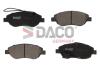 Колодки гальмівні (передні) Fiat Stilo/Bravo/Lancia Delta 01-18 DACO 320914 (фото 1)