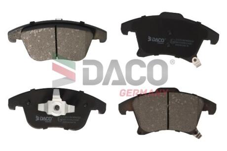 Колодки гальмівні (передні) Ford Galaxy III/Mondeo V/S-Max 14- DACO 321016