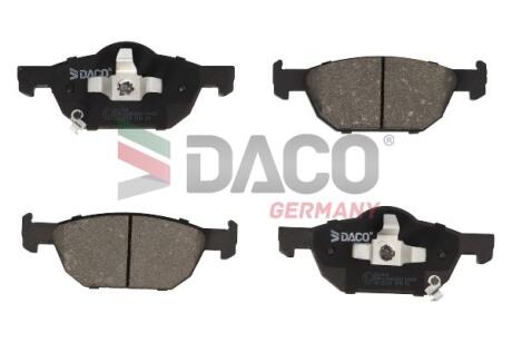 Колодки гальмівні (передні) Honda Accord VIII 08-/Civic IX 12- DACO 321204