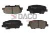 Колодки тормозные (задние) Hyundai Santa Fe II/III/IV 06-/Genesis/Kia Sorento II/III 09-/Stinger 17- DACO 321727 (фото 1)