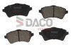 Комплект гальмівних накладок, дискове гальмо DACO 322012 (фото 1)