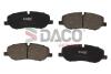 Колодки гальмівні (передні) Land Rover Discovery III/IV 04-18/Range Rover III 02-12/Sport I 05-13 DACO 322014 (фото 1)