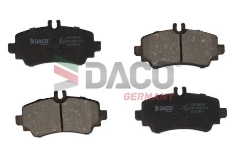 Колодки тормозные (передние) MB A-class (W168) 97-04 DACO 322337
